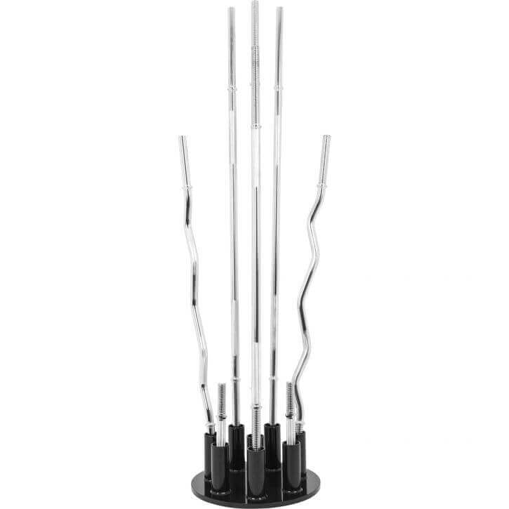 Teline Ø 30/31mm Ja 50/51mm Levytangoille Pystymalli 44x17cm, 22kg Musta