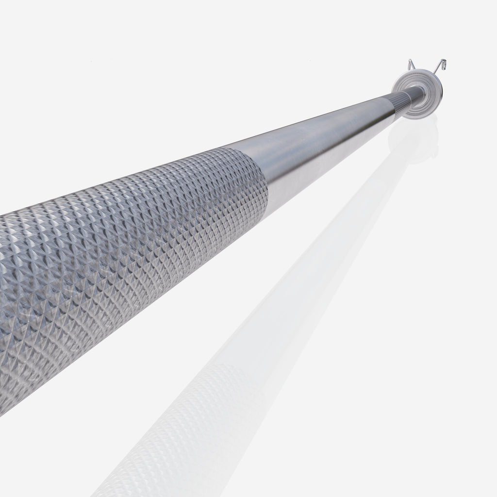 Olympia Levypainotanko Jousilukoilla 218cm, Ø 50mm, 19kg Kromi