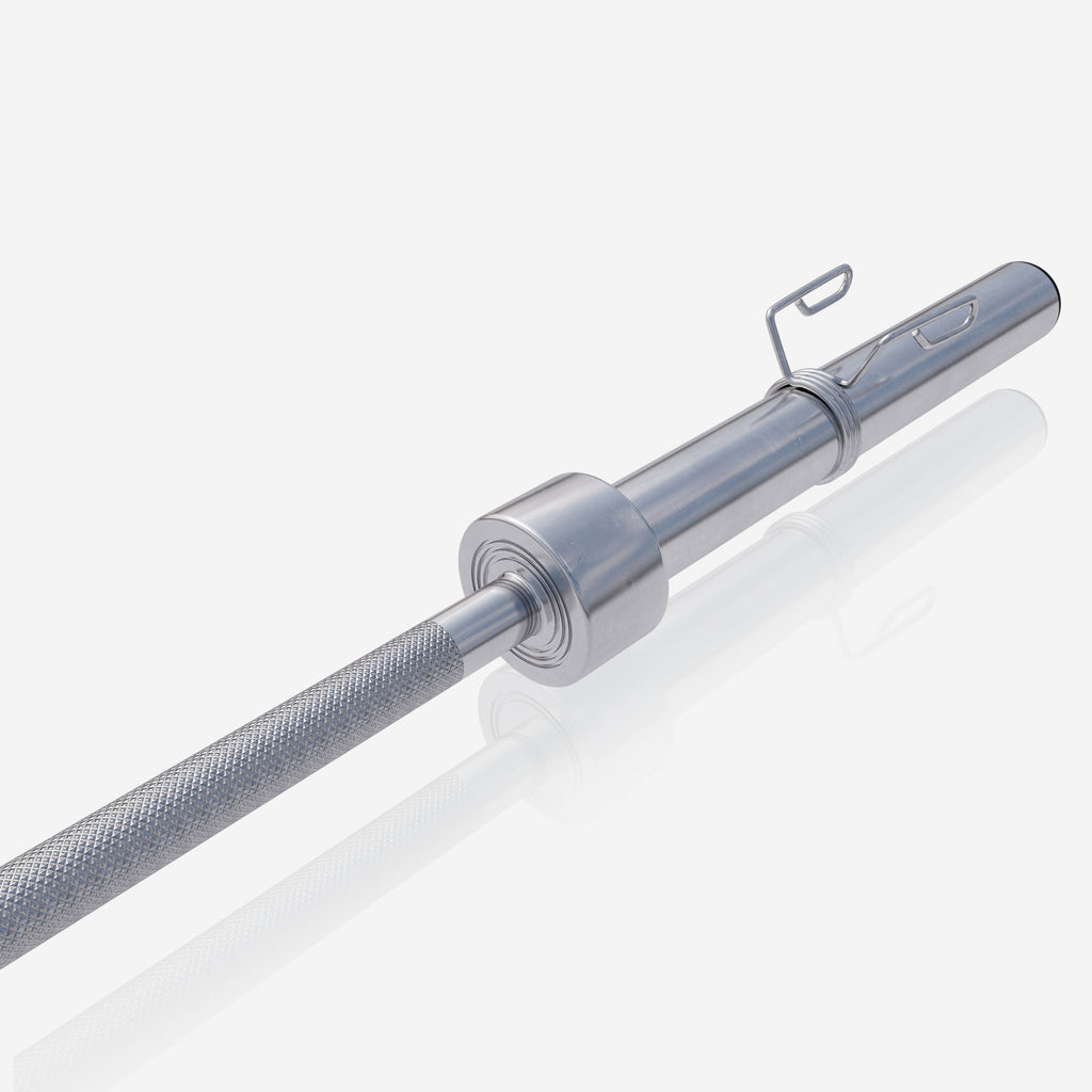 Olympia Levypainotanko Jousilukoilla 218cm, Ø 50mm, 19kg Kromi