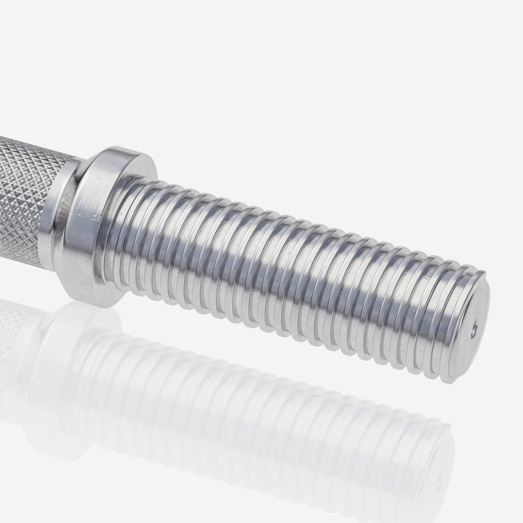 Käsipainotangot Kierrelukoilla Ø 30mm Levypainoille 35cm, 2,5kg, 2kpl Kromi