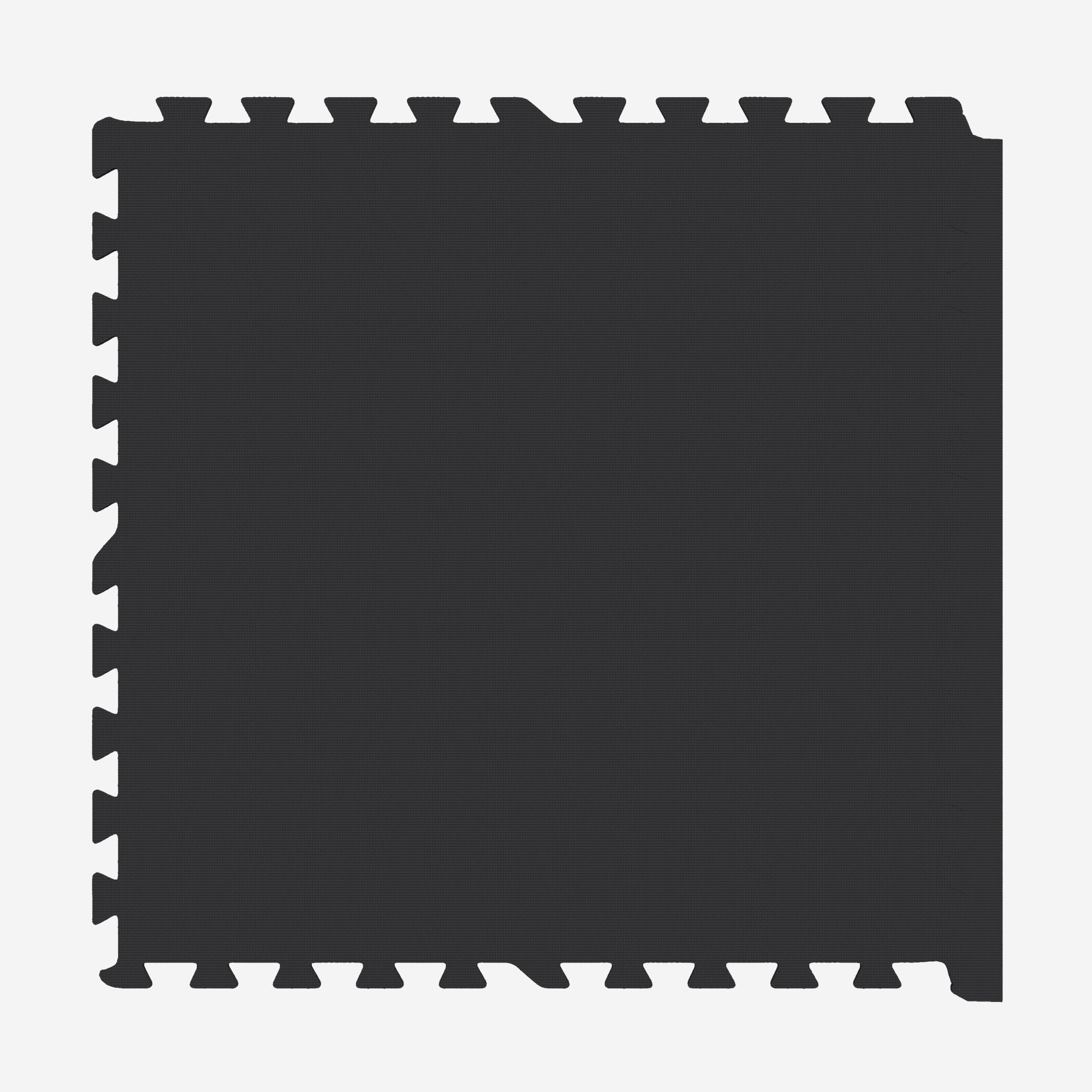 Suojamatto / Palamatto, 6 Palaa + 12 Reunapalaa 60x60x1,2cm EVA-Vaahtomuovi Musta