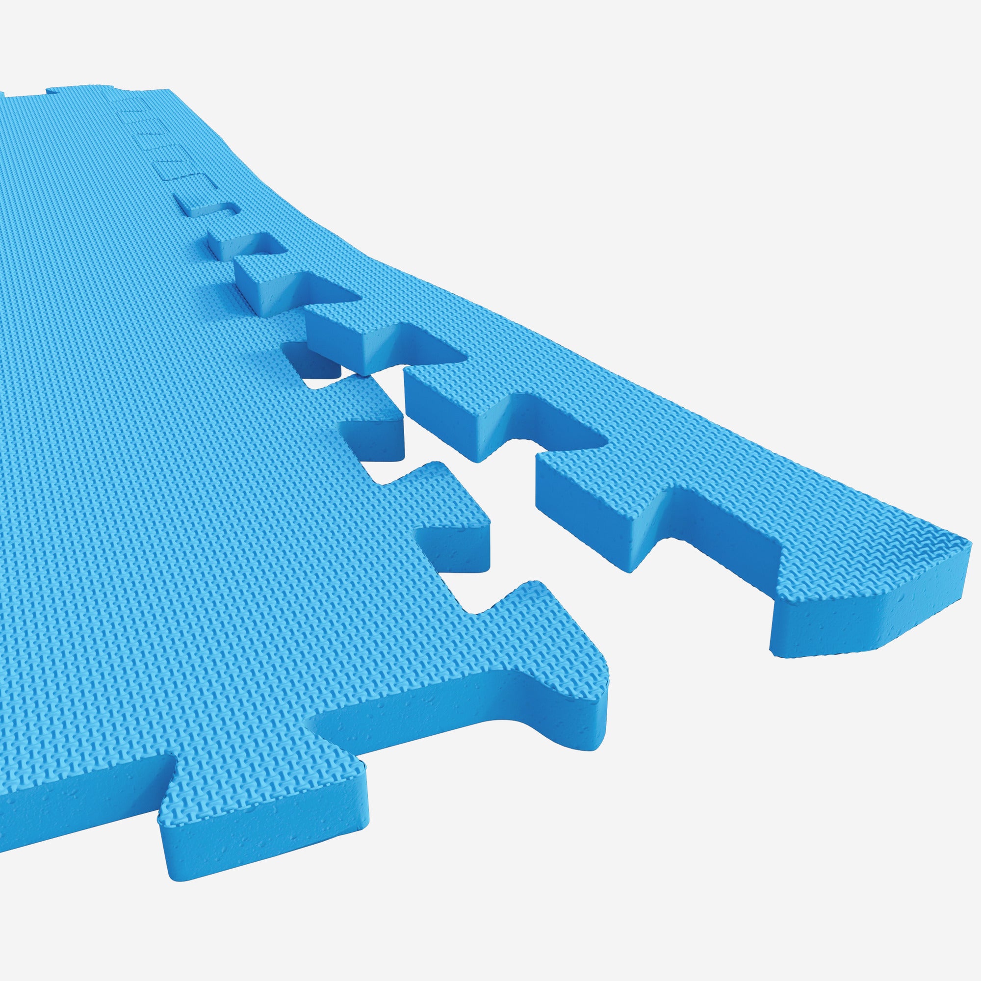 Suojamatto / Palamatto, 6 Palaa + 12 Reunapalaa 60x60x1,2cm EVA-Vaahtomuovi Sininen