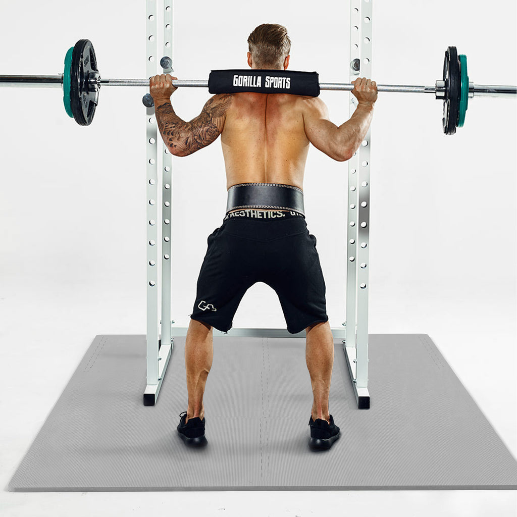 Suojamatto / Palamatto, 6 Palaa + 12 Reunapalaa 60x60x1,2cm EVA-Vaahtomuovi Harmaa