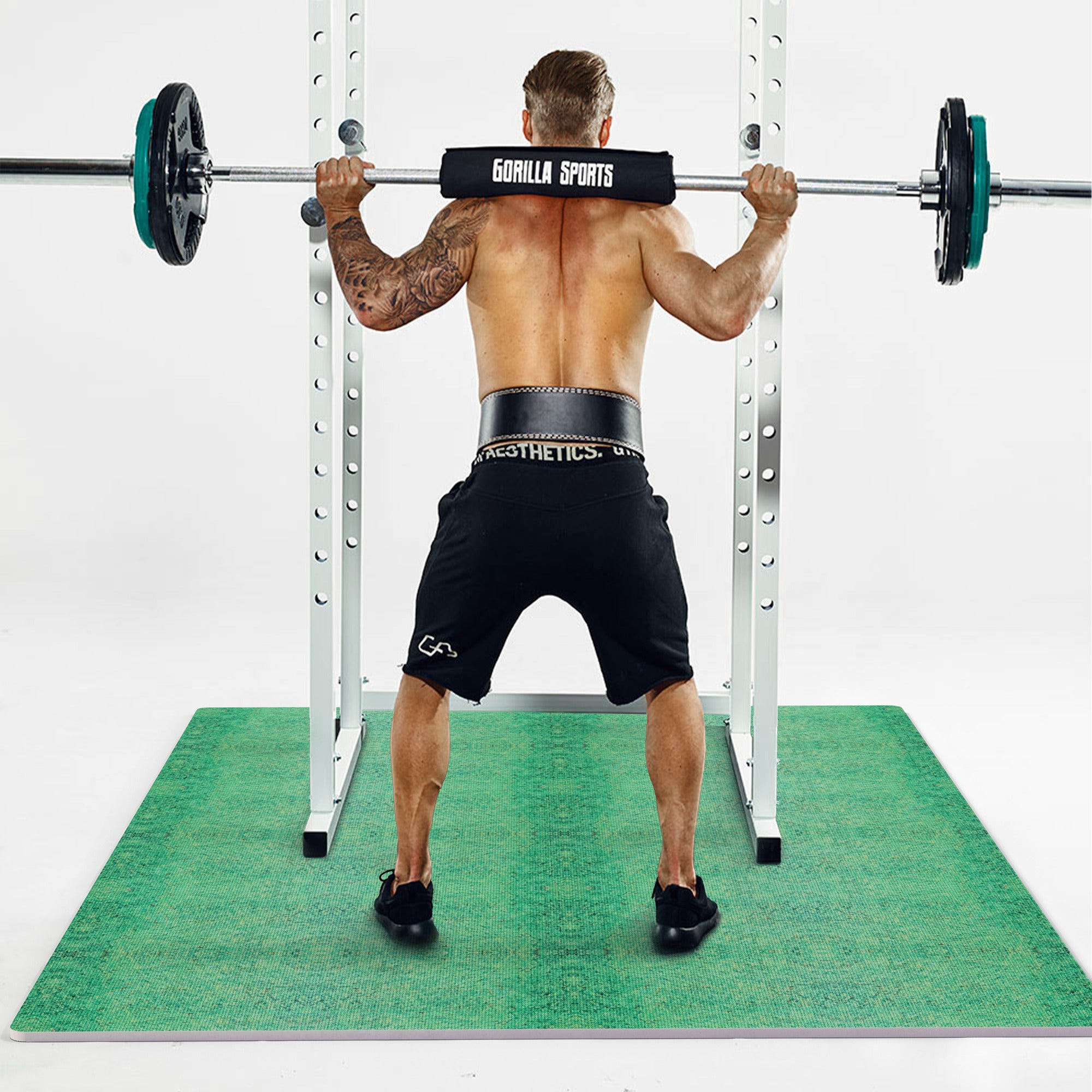 Suojamatto / Palamatto, 6 Palaa + 12 Reunapalaa 60x60x1,2cm EVA-Vaahtomuovi Ruohokuosi