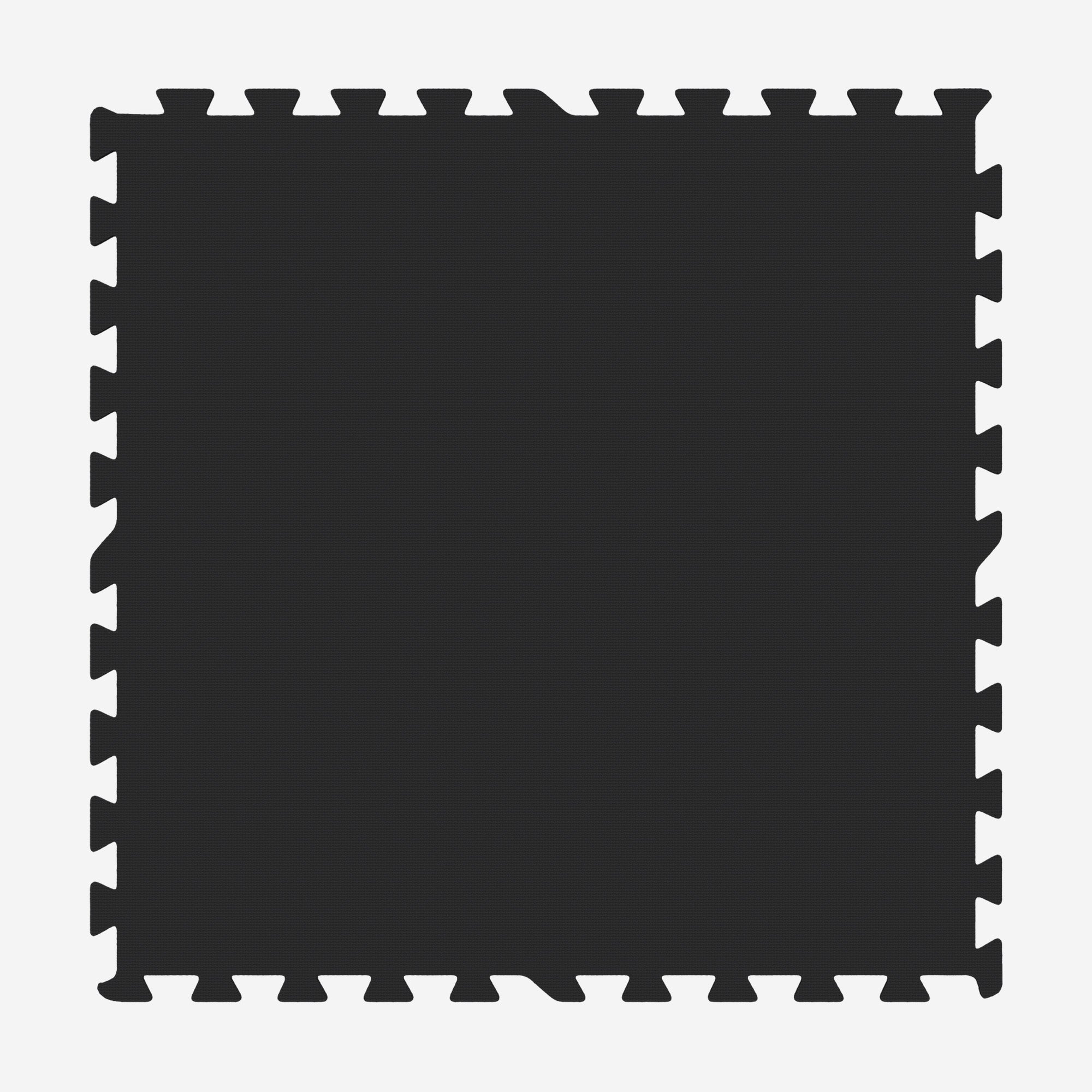 Treenimatto / Palamatto, 16 Palaa 60x60x1,2cm EVA-Vaahtomuovi Musta