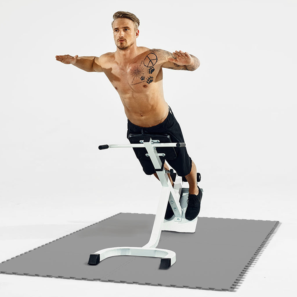 Treenimatto / Palamatto, 8 Palaa 60x60x1,2cm EVA-Vaahtomuovi Harmaa