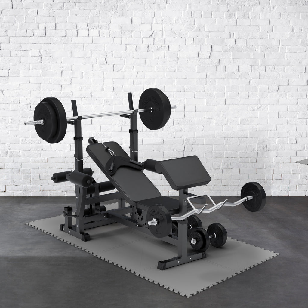 Treenimatto / Palamatto, 8 Palaa 60x60x1,2cm EVA-Vaahtomuovi Harmaa