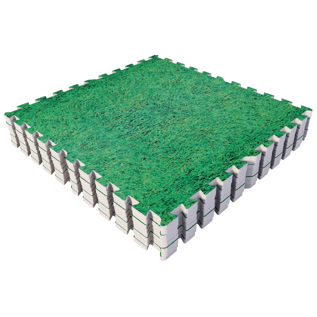 Treenimatto / Palamatto, 8 Palaa 60x60x1,2cm EVA-Vaahtomuovi Ruohokuosi