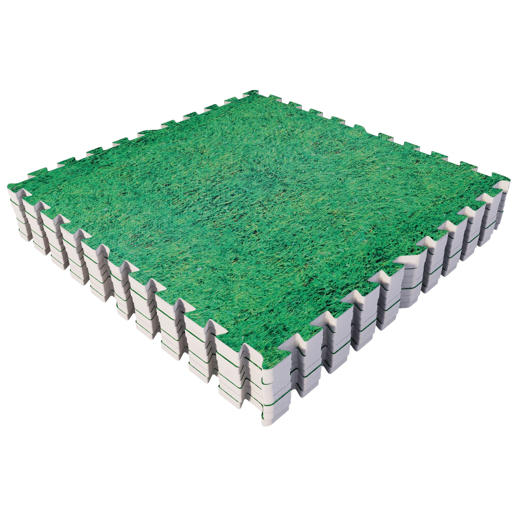 Treenimatto / Palamatto, 8 Palaa 60x60x1,2cm EVA-Vaahtomuovi Ruohokuosi