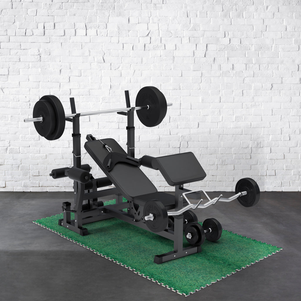 Treenimatto / Palamatto, 8 Palaa 60x60x1,2cm EVA-Vaahtomuovi Ruohokuosi