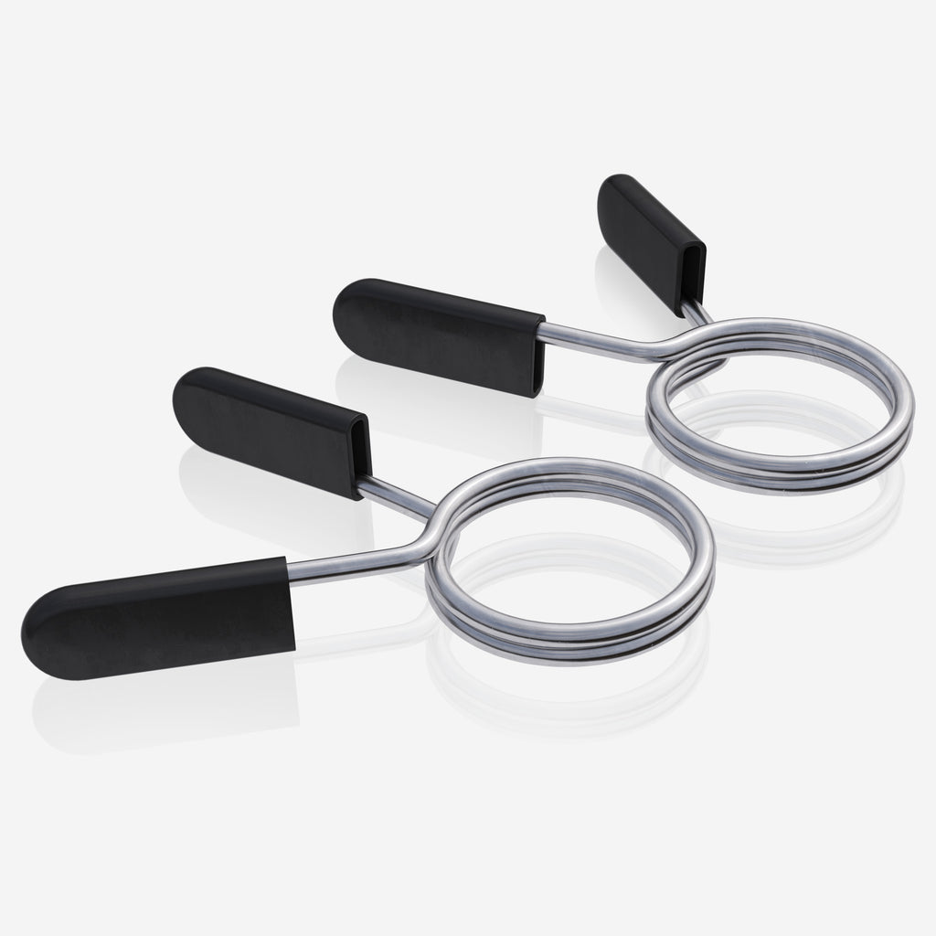 Kumipinnoitteiset Levypainot 19,3kg ja Pump Tanko Jousilukoilla 130cm, Ø 30mm, 2kg Musta