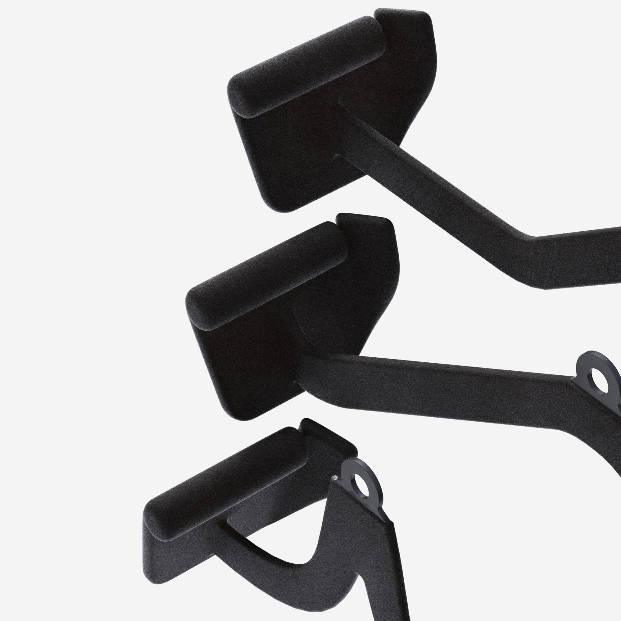 Taljakahvapaketti Kumipinnoite / Kapea Taljakahva + Soutukahva + Leveä Ylätaljatanko