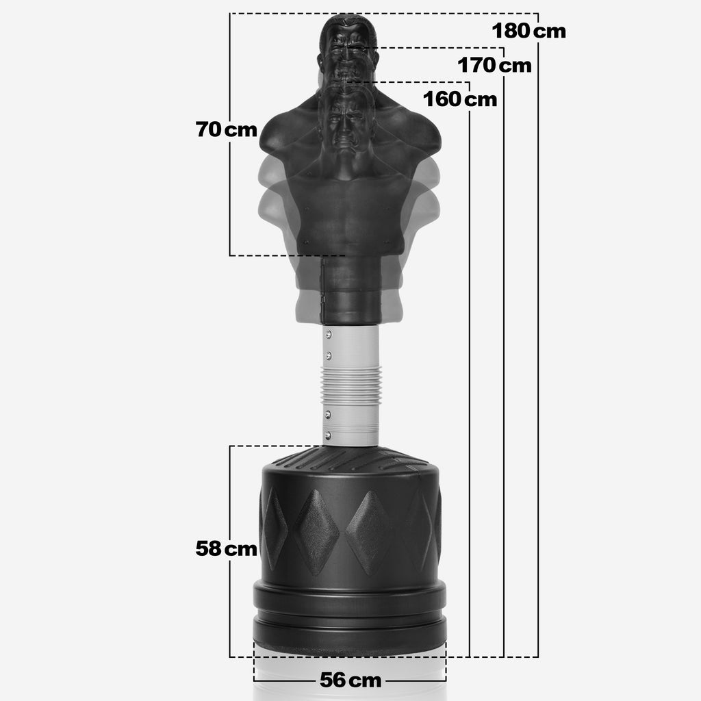 Seisova Bob Nyrkkeilysäkki, Ihminen, 160 - 180 cm, 130 kg