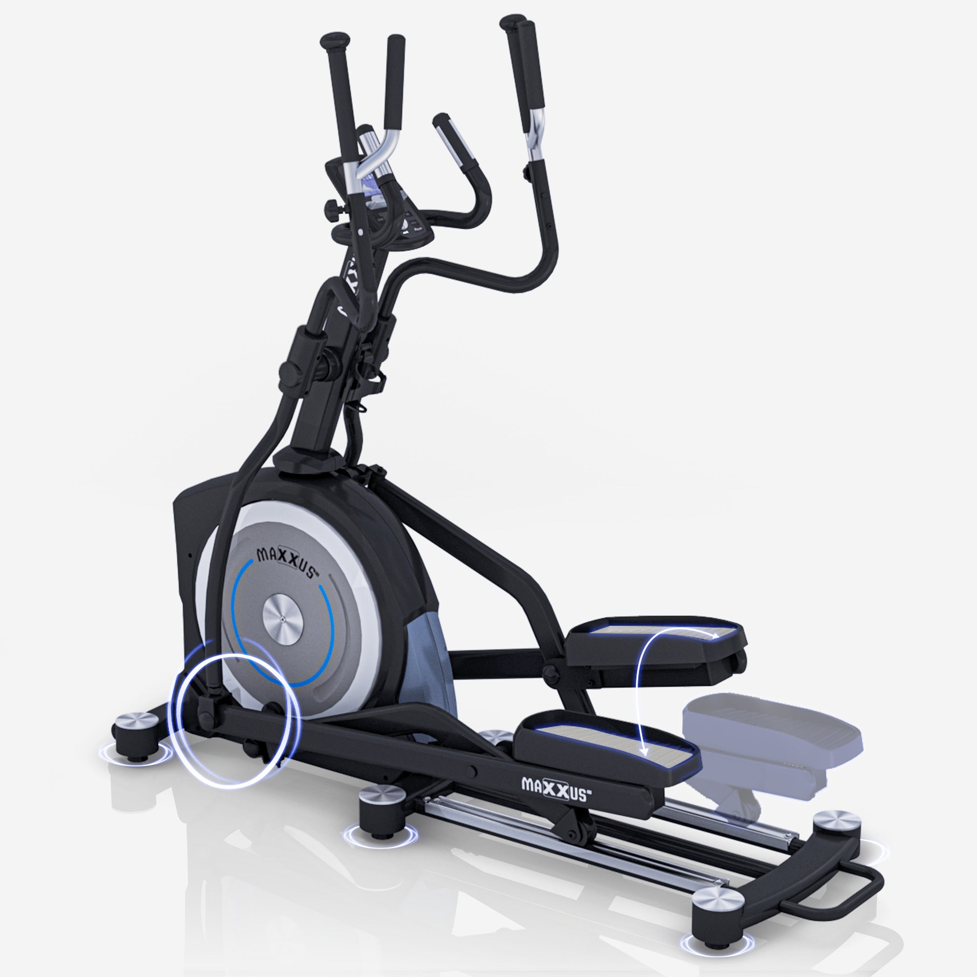 MAXXUS Crosstrainer CX 7.8 Magneettivastuksella 26kg Vauhtipyörällä