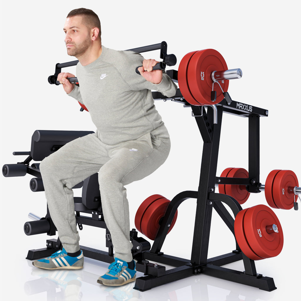 MAXXUS Treeniasema 6.0 / Säädettävä Painonnostopenkki Ø 50/51mm Levypainoille Max. 300kg