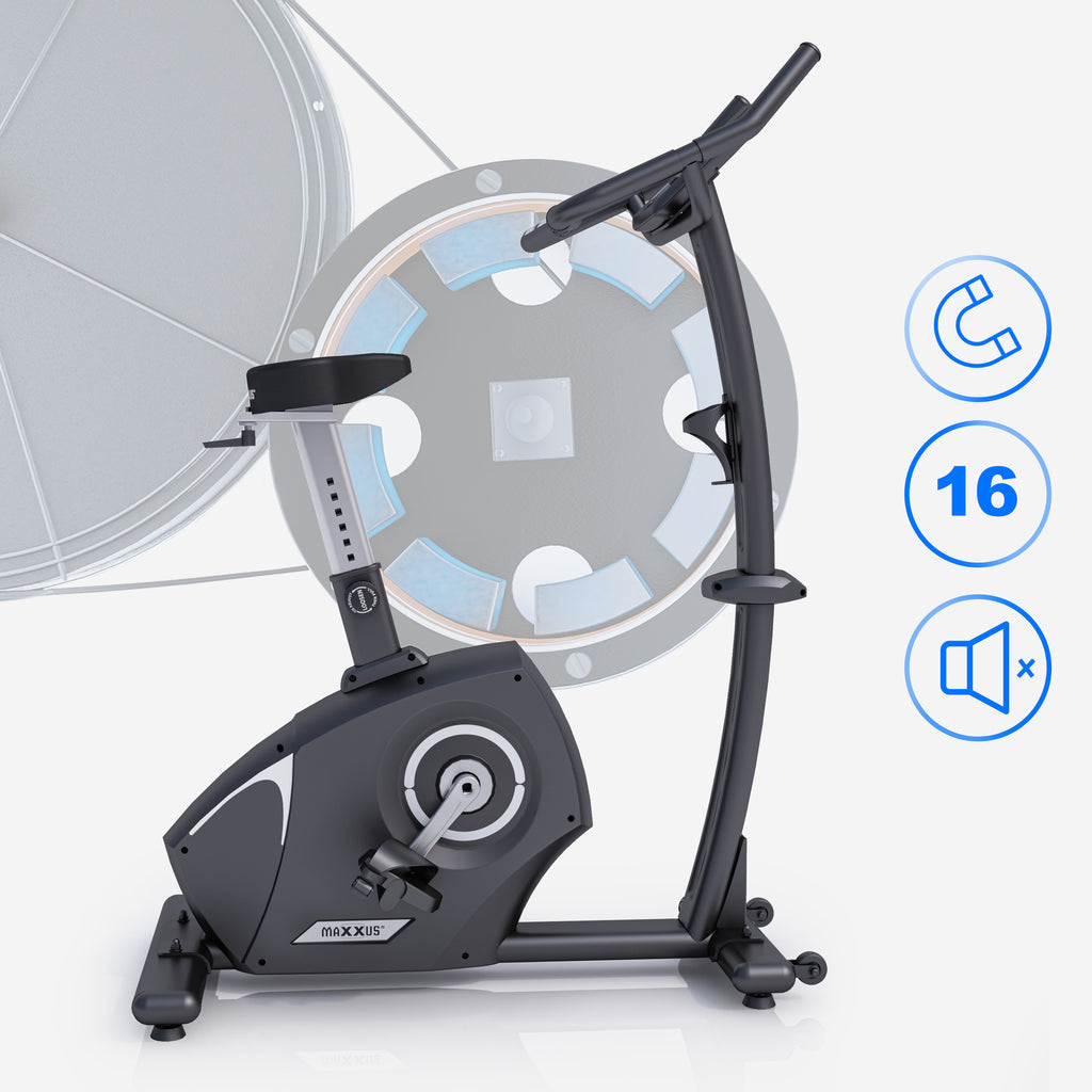 MAXXUS Kuntopyörä 4.2 Korkeussäädettävä Ajotietokoneella 9kg Vauhtipyörällä