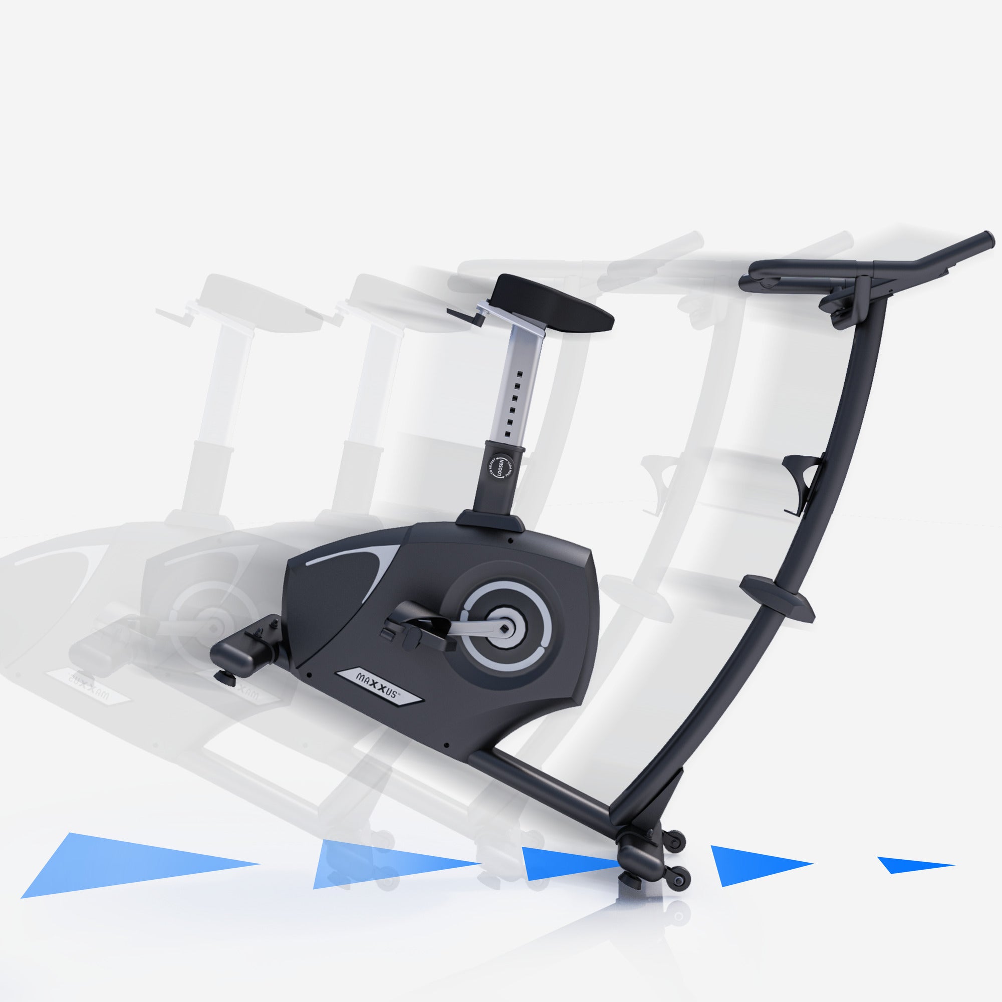 MAXXUS Kuntopyörä 4.2 Korkeussäädettävä Ajotietokoneella 9kg Vauhtipyörällä