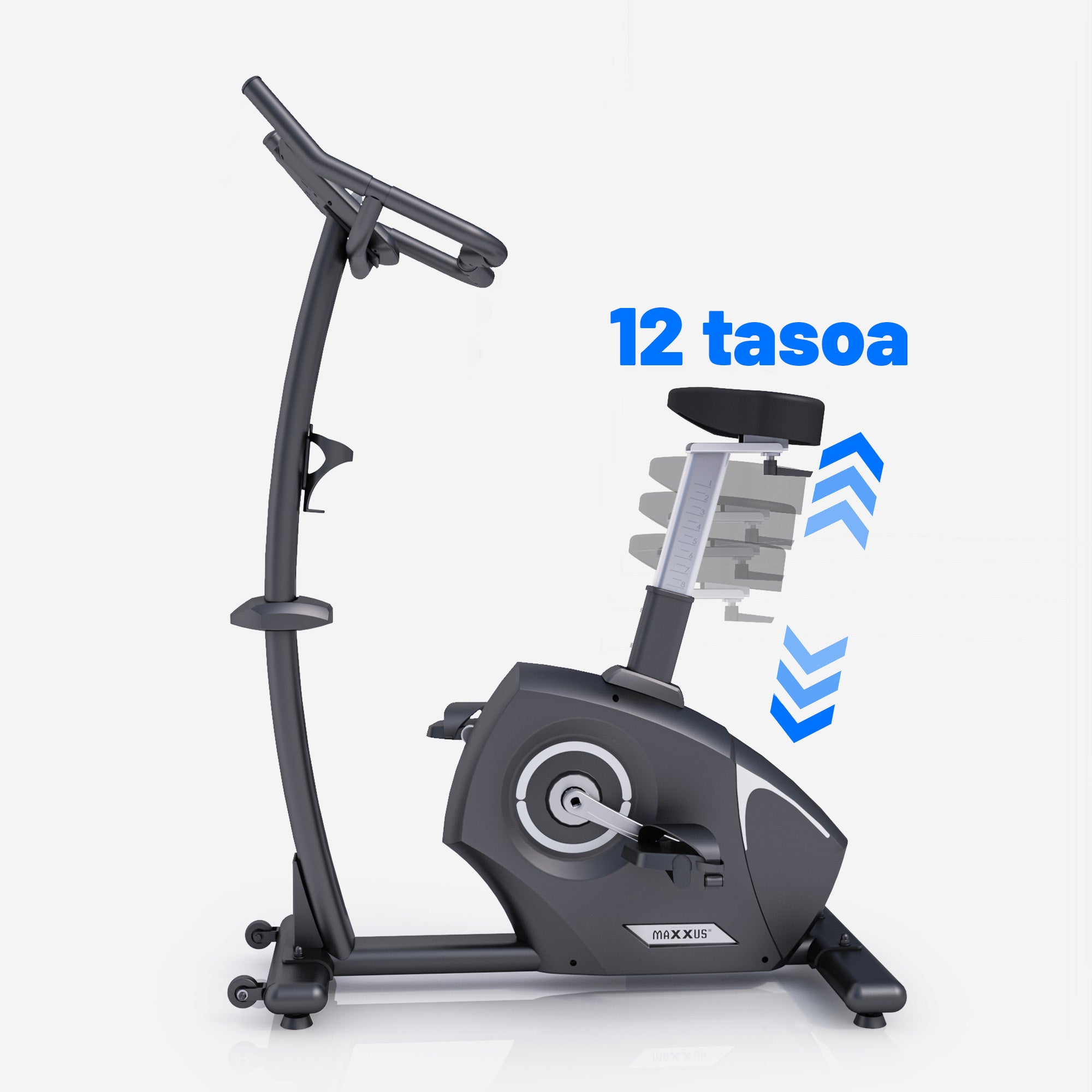 MAXXUS Kuntopyörä 4.2 Korkeussäädettävä Ajotietokoneella 9kg Vauhtipyörällä