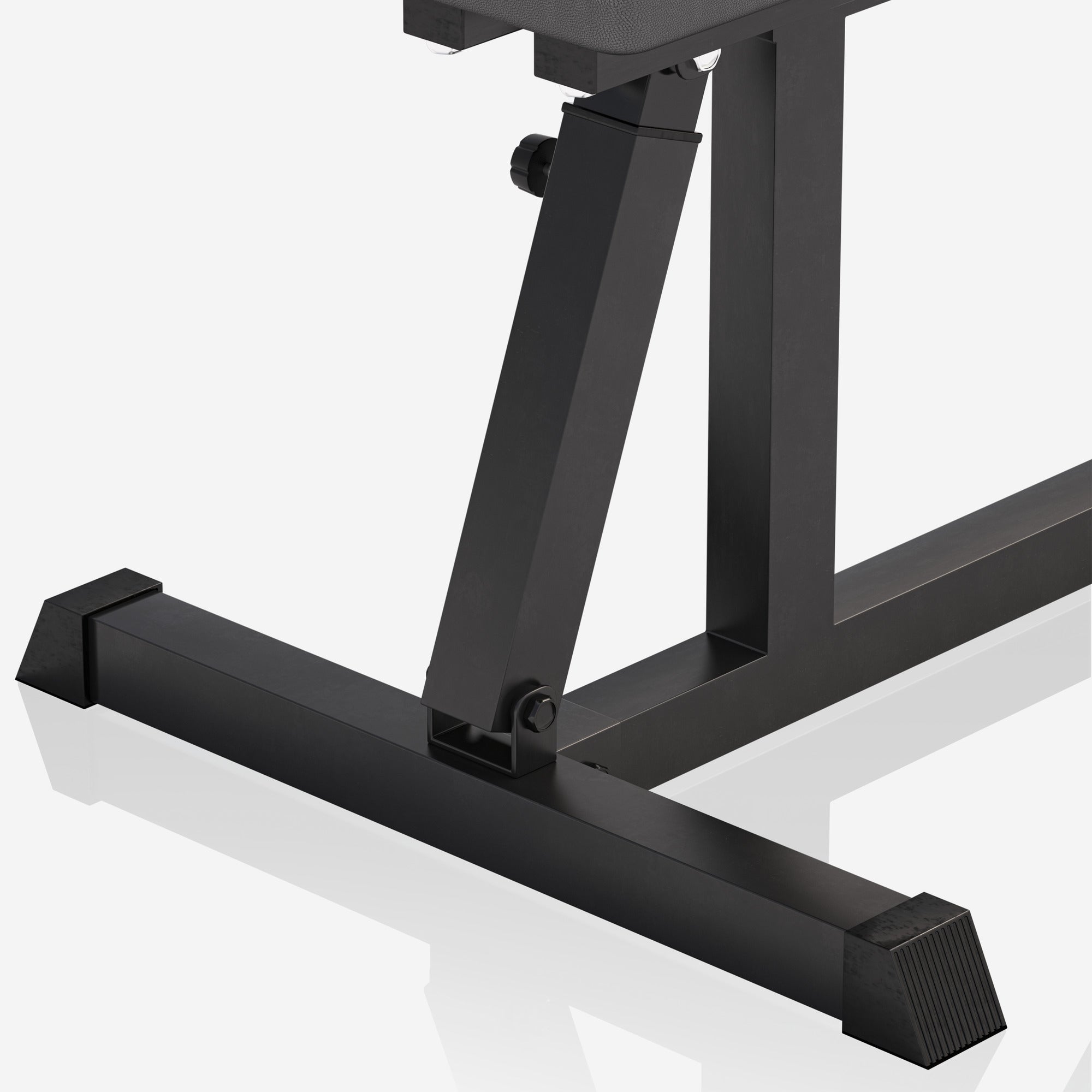 E-Sarja Säädettävä Vinopenkki / Treenipenkki 120x53,5x45-115cm Max. 200kg Musta