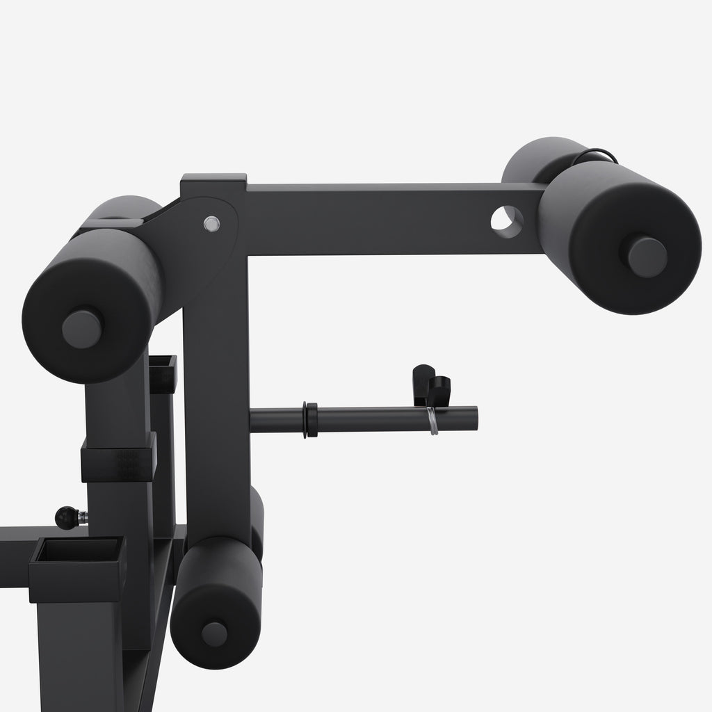 Monipuolinen Painonnostopenkki Kotiin Musta + Vinyylinen Tri Grip Levytankosarja 100kg