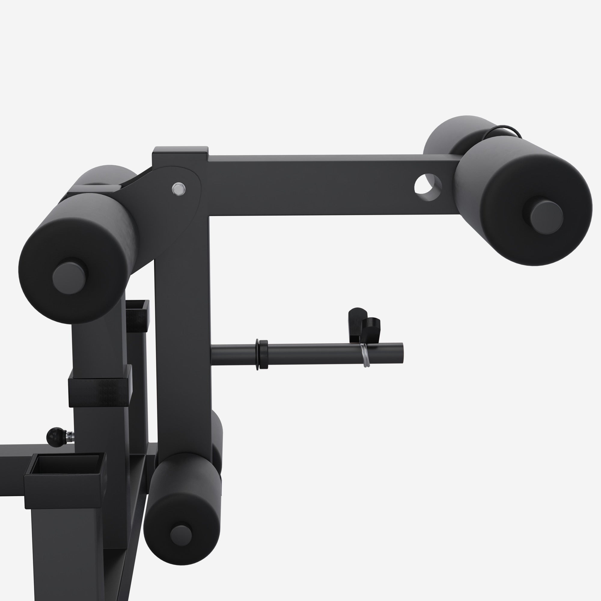 Monipuolinen Painonnostopenkki Kotiin Musta + Vinyylinen Tri Grip Levytankosarja 100kg