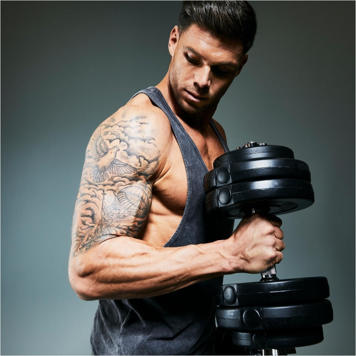 Levytankosarja 130kg / Vinyyliset Levypainot + Suora Levytanko ja Käsipainotangot Ø 30/31mm