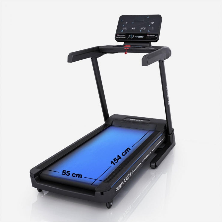 Juoksumatto MAXXUS 9.1 – Kokoontaitettava, XXL Juoksupinta, 20 km/h, Kaltevuudensäätö – max. 140 kg