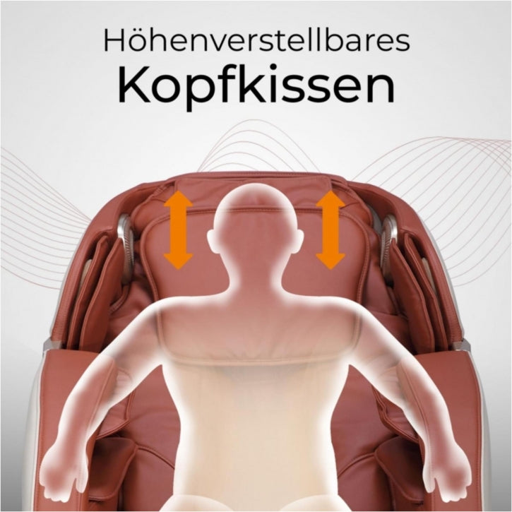 MX 8.0 Hierontatuoli Shampanja