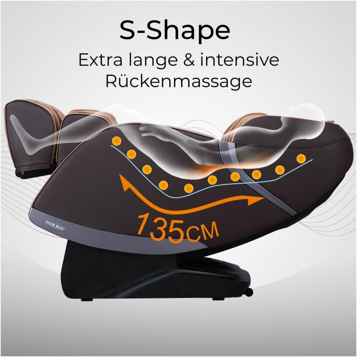 MX 8.0 Hierontatuoli Ruskea