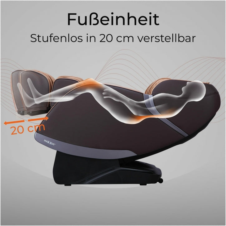 MX 8.0 Hierontatuoli Ruskea