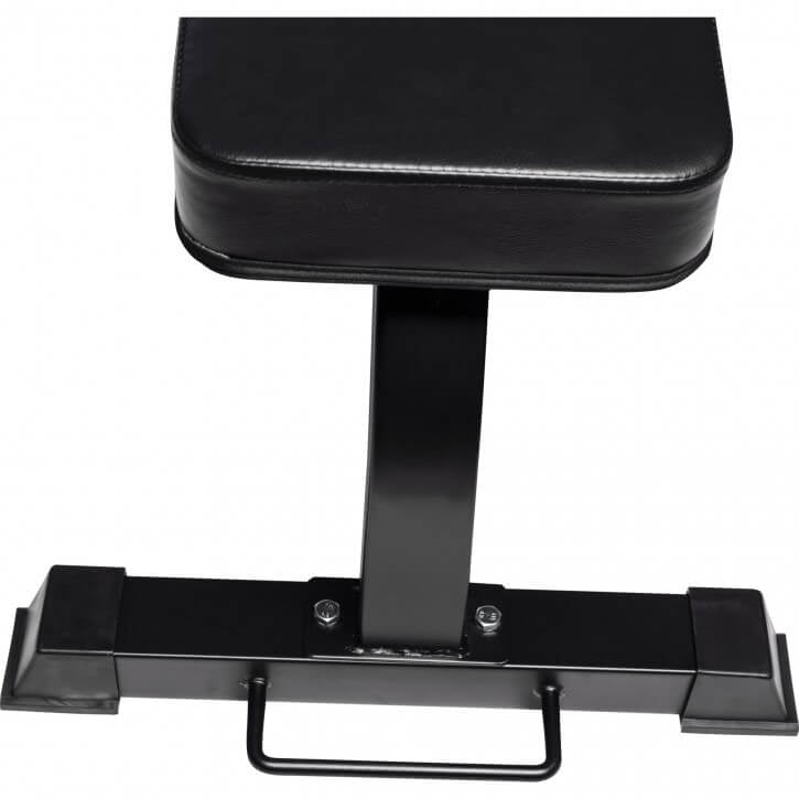 Tasapenkki / Treenipenkki Pyörillä 112,5x55x48,5cm Max. 200kg Musta