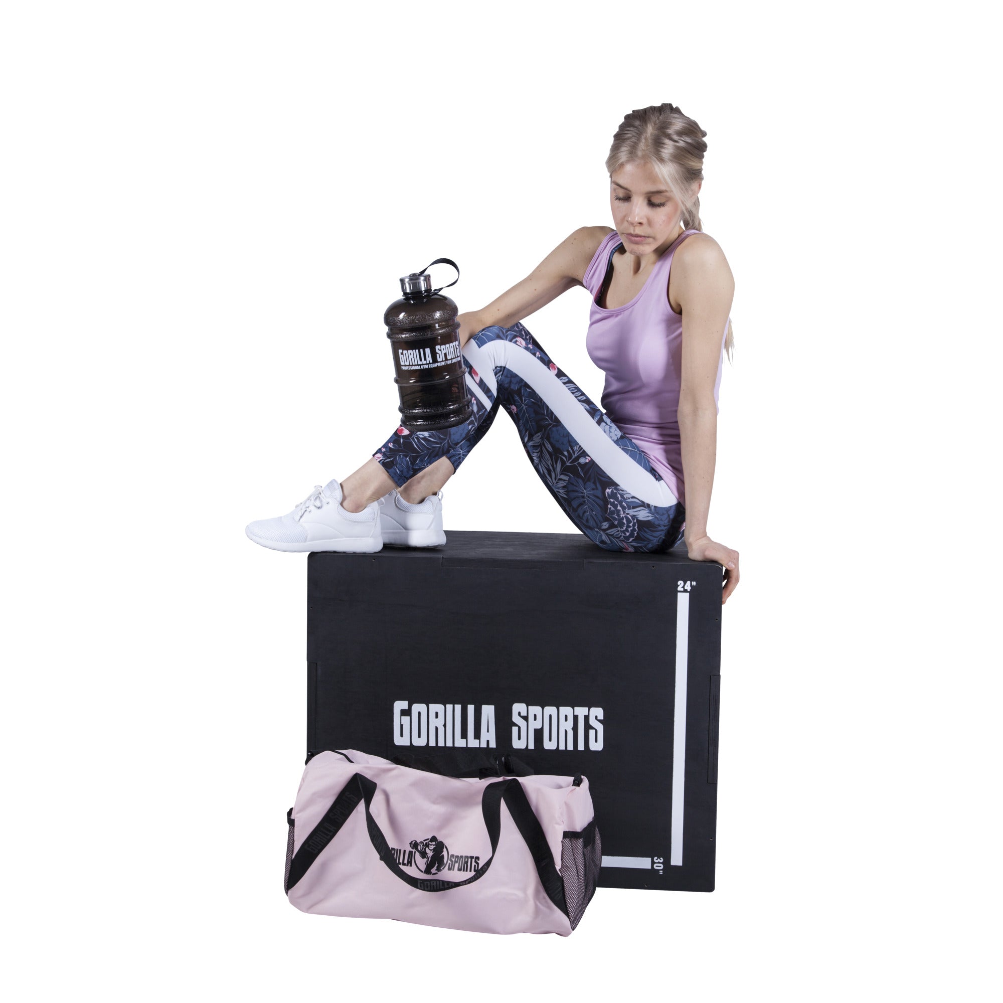 Gorilla Sports Plyobox / Hyppyboxi 76x51x60,5cm Max. 500kg Mänty/Poppeli
