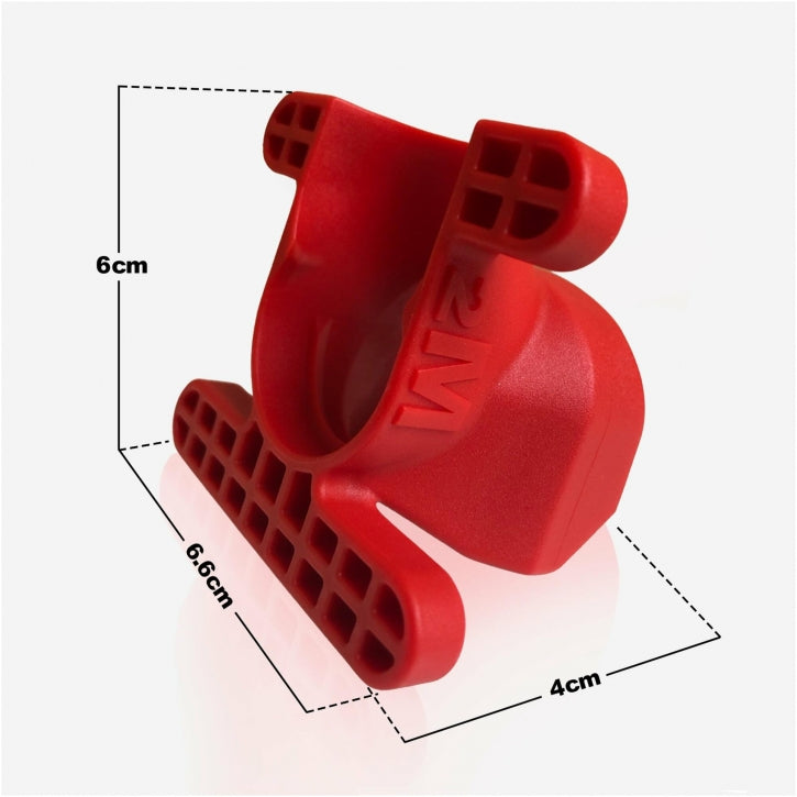 Easy Click -pikalukot Ø 30/31mm Levytangoille, Muovi, 3 Eri Väriä, 2kpl