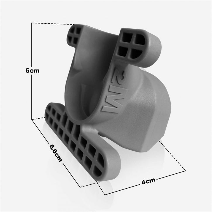 Easy Click -pikalukot Ø 30/31mm Levytangoille, Muovi, 3 Eri Väriä, 2kpl