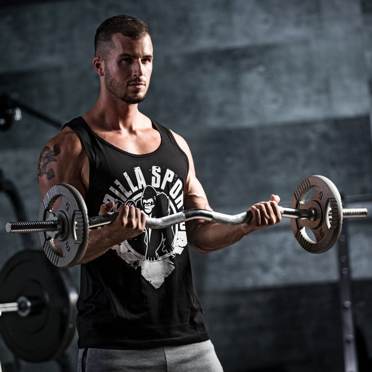 Hauistanko Kierrelukoilla EZ Kulmatanko 120cm, Ø 30mm, 8kg Kromi