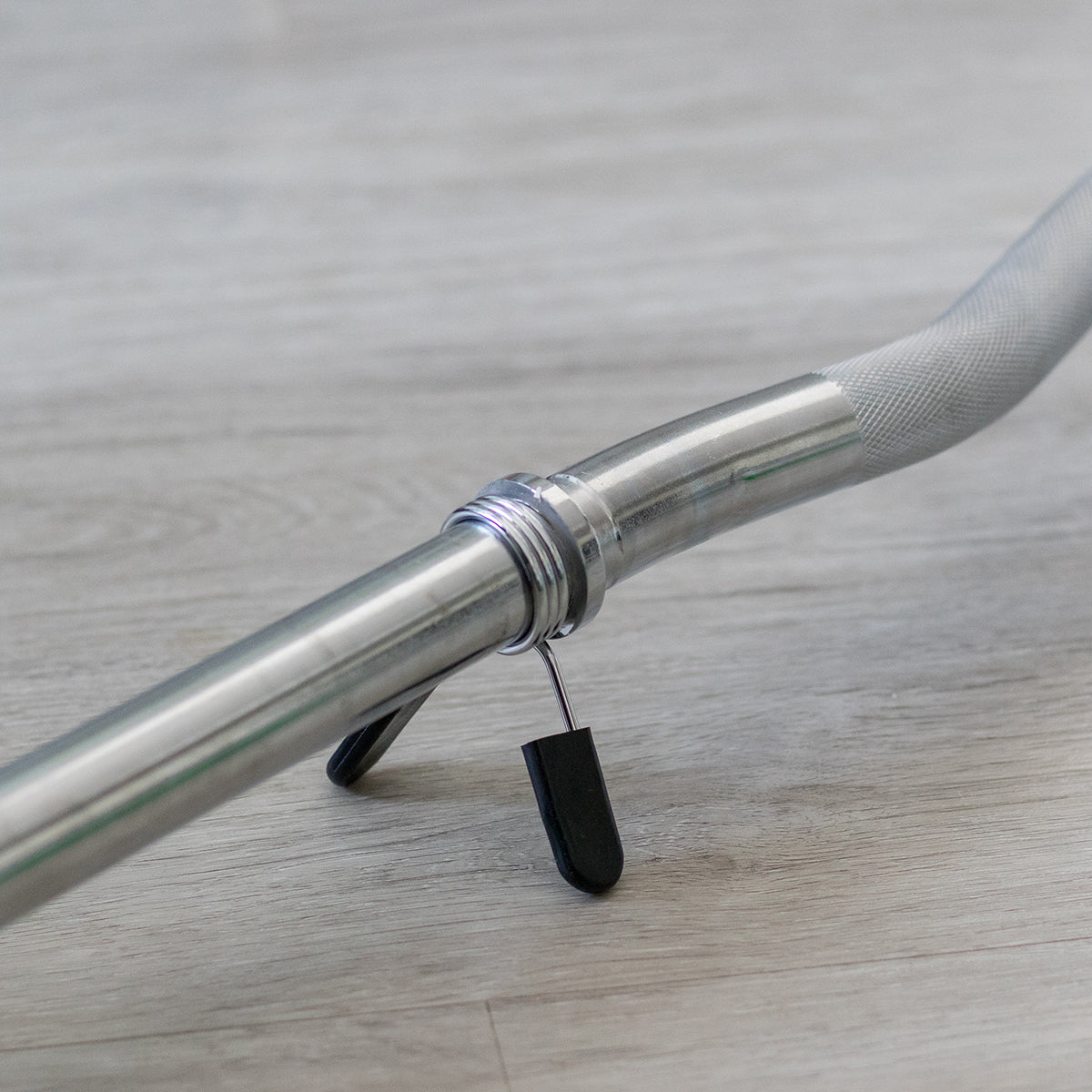 Hauistanko Jousilukoilla EZ Kulmatanko 120cm, Ø 30mm, 8kg Kromi