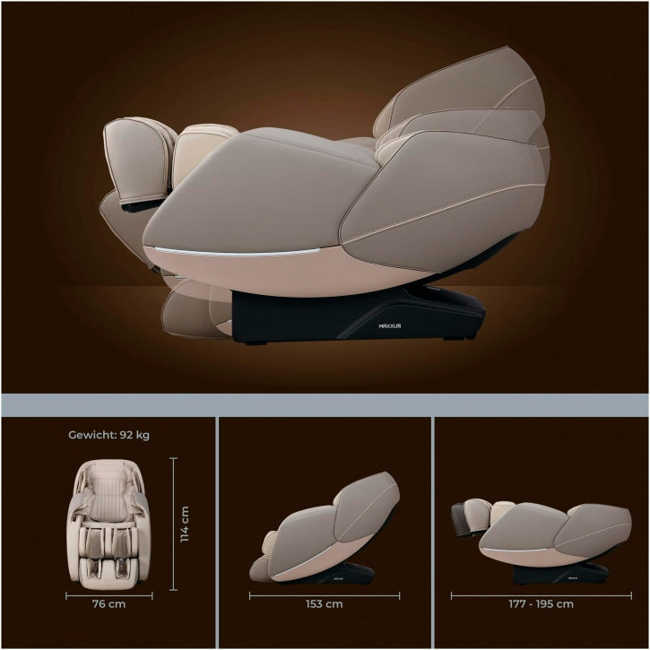 MX 10.0 Hierova Tuoli, Shampanja / Beige