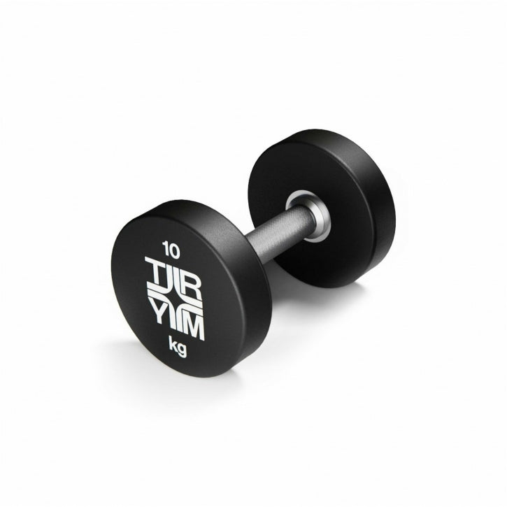 TRYM Kiinteä Käsipaino 20kg - 40kg, Valurauta/CPU, Musta