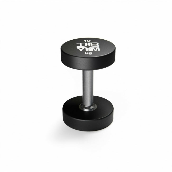 TRYM Kiinteä Käsipaino 20kg - 40kg, Valurauta/CPU, Musta