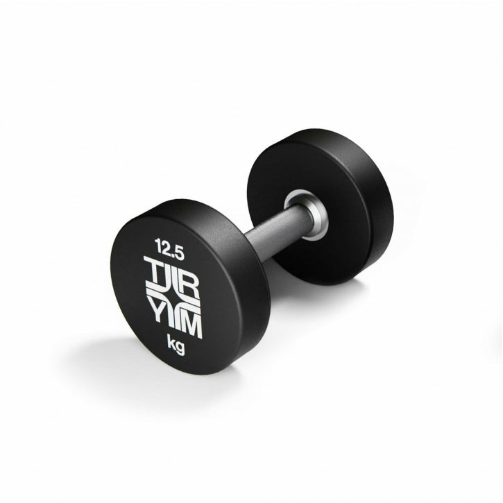 TRYM Kiinteä Käsipaino 20kg - 40kg, Valurauta/CPU, Musta