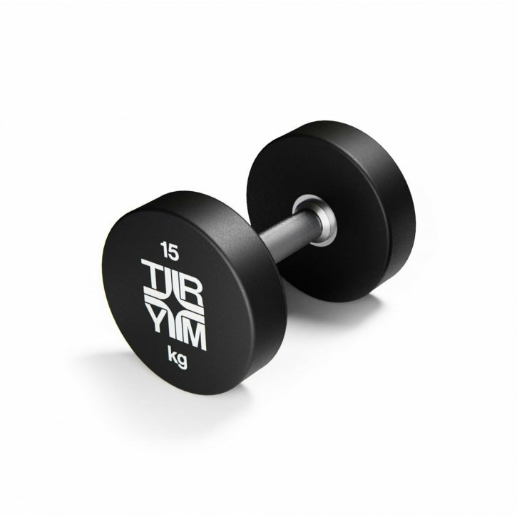 TRYM Kiinteä Käsipaino 20kg - 40kg, Valurauta/CPU, Musta