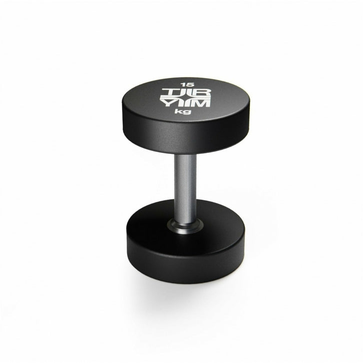 TRYM Kiinteä Käsipaino 20kg - 40kg, Valurauta/CPU, Musta