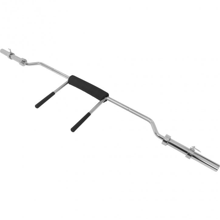 Safety Squat Bar / Kyykkytanko Ruuvilukoilla 220cm, Ø 50mm, 25kg Kromi