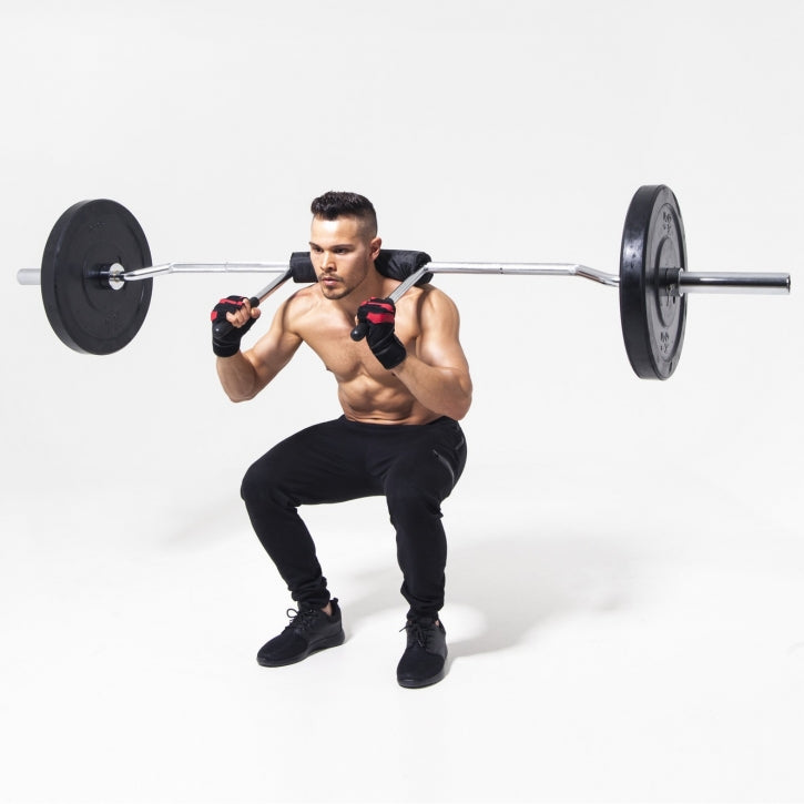 Safety Squat Bar / Kyykkytanko Ruuvilukoilla 220cm, Ø 50mm, 25kg Kromi