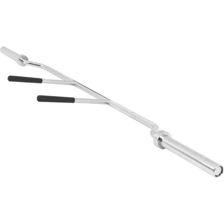 Safety Squat Bar / Kyykkytanko Ruuvilukoilla 220cm, Ø 50mm, 25kg Kromi
