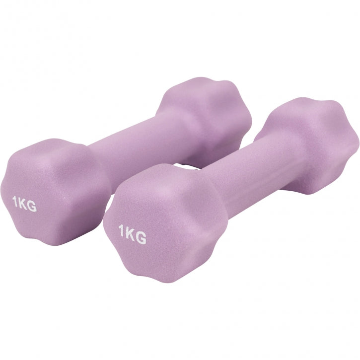 Aerobic käsipainot hexagon 1-10kg