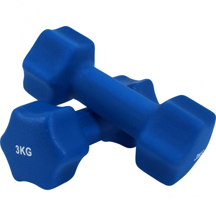 Aerobic käsipainot hexagon 1-10kg