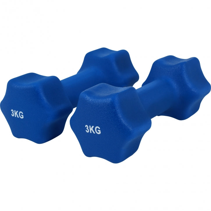 Aerobic käsipainot hexagon 1-10kg