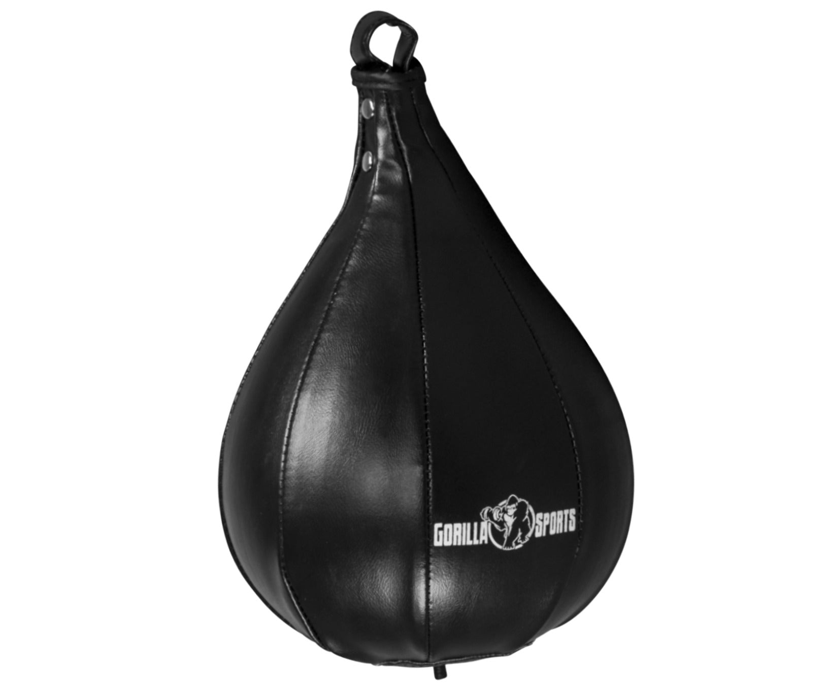 Päärynäpallo 18 x 25 cm, Musta, Nahka