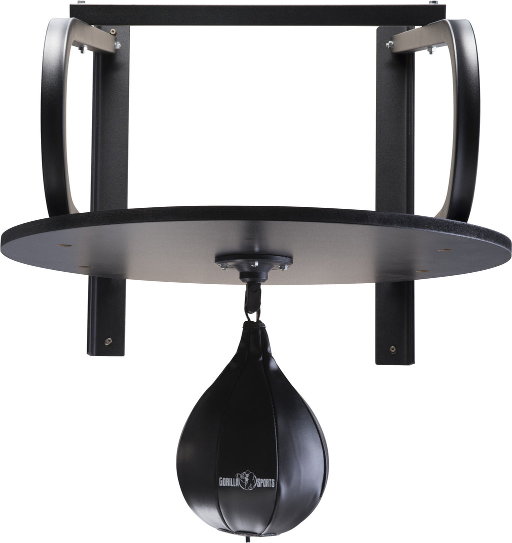 Päärynäpallo 18 x 25 cm, Musta, Nahka